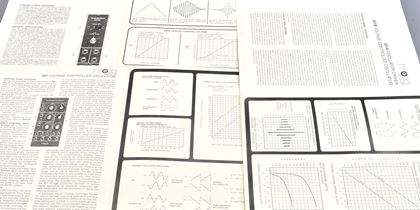 Moog-Early paperwork - original  / xerox